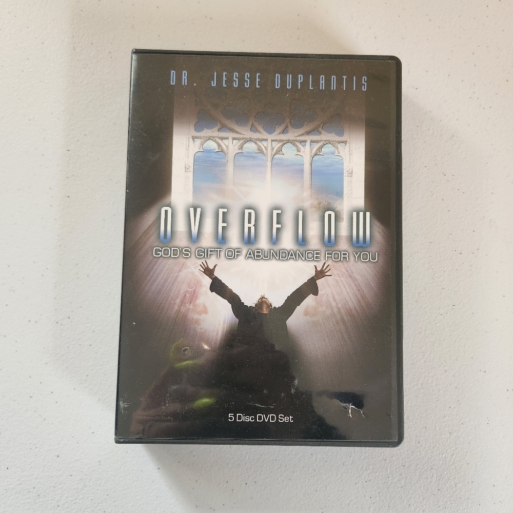 Dr. Jesse Duplantis Overflow DVD Gods Gift Of Abundance 5 Discs